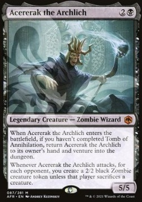 Magic: The Gathering Acererak the Archlich (V.3)