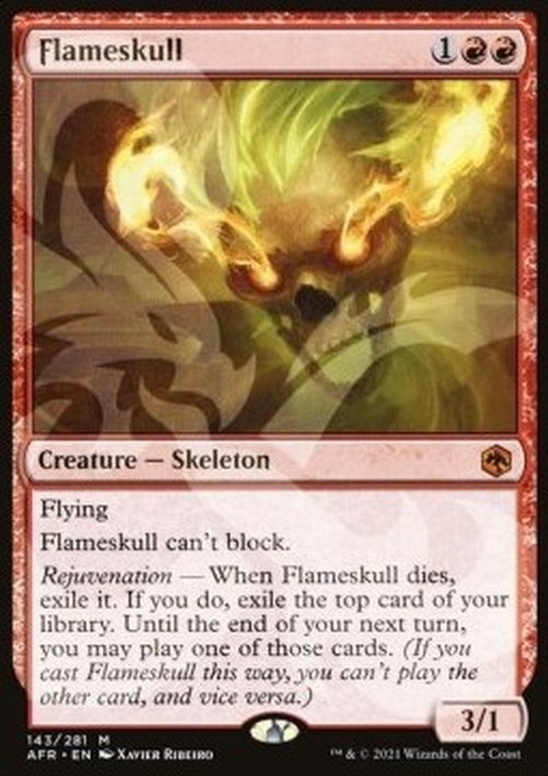 Magic: The Gathering Flameskull (V.3)