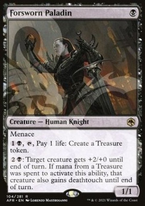 Magic: The Gathering Forsworn Paladin (V.3)