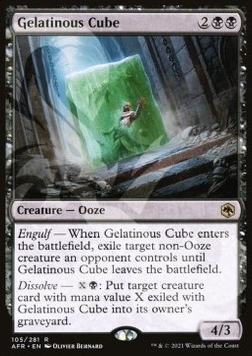 Magic: The Gathering Gelatinous Cube (V.3)