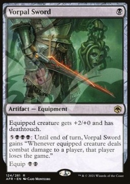 Magic: The Gathering Vorpal Sword (V.3)