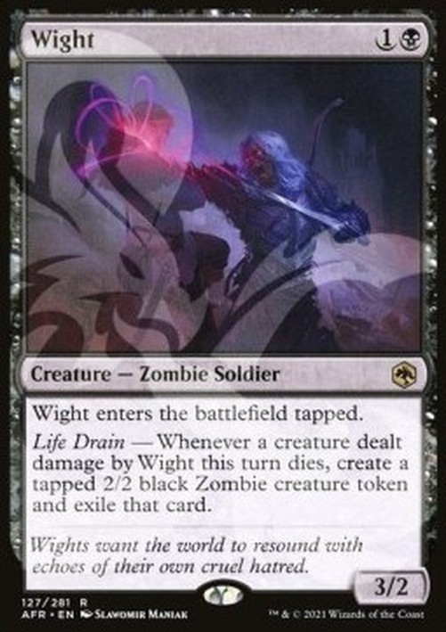 Magic: The Gathering Wight (V.3)
