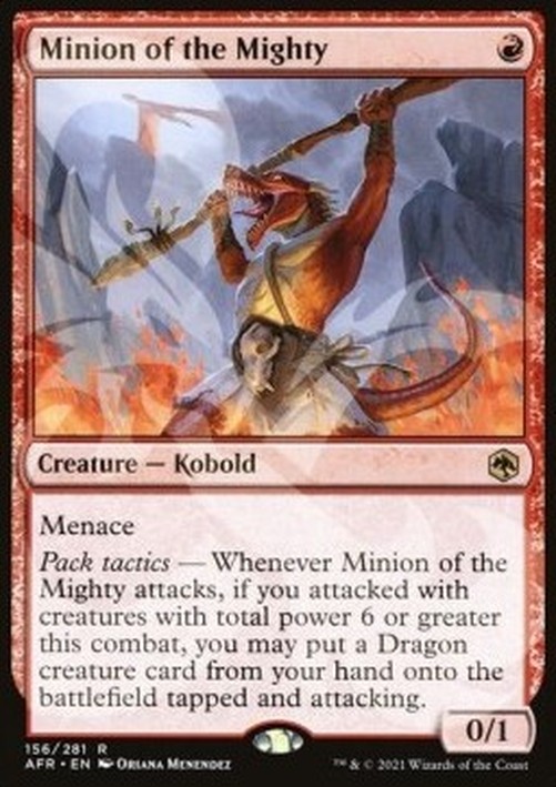 Magic: The Gathering Minion of the Mighty (V.3)