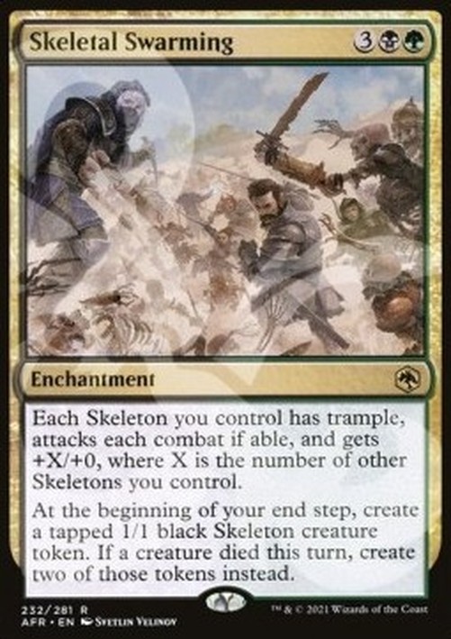 Magic: The Gathering Skeletal Swarming (V.3)