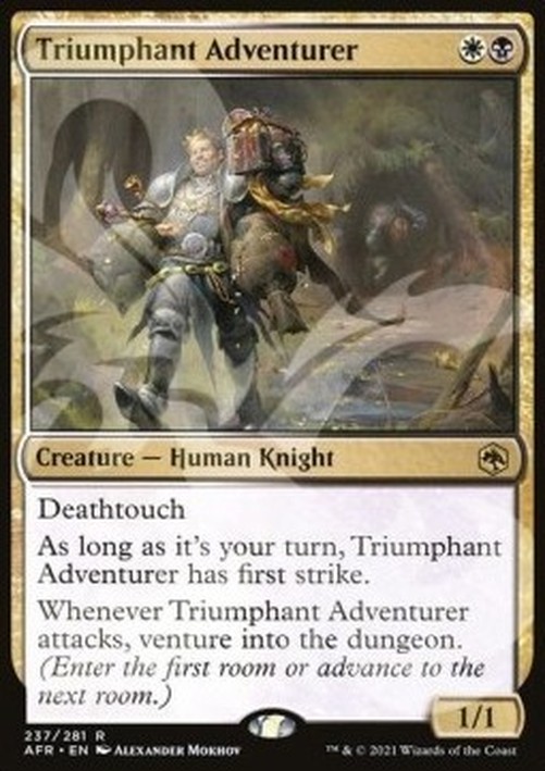 Magic: The Gathering Triumphant Adventurer (V.3)
