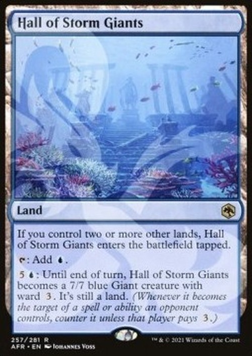 Magic: The Gathering Hall of Storm Giants (V.3)