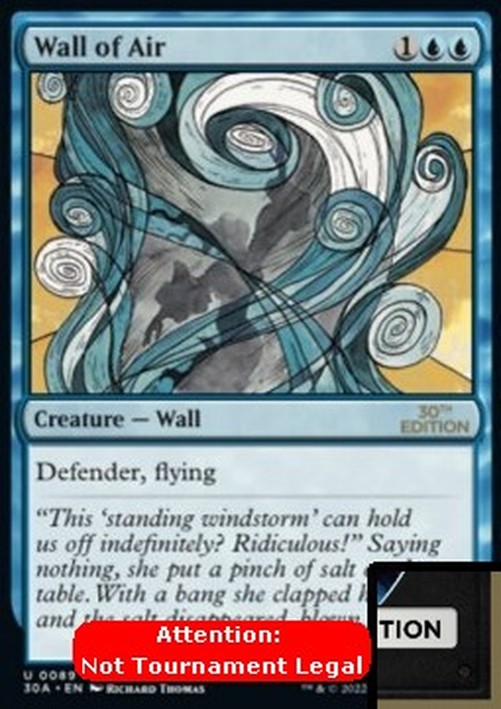 Magic: The Gathering Wall of Air (V.1)