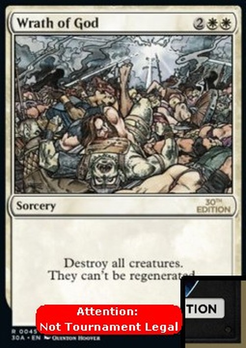Magic: The Gathering Wrath of God (V.1)