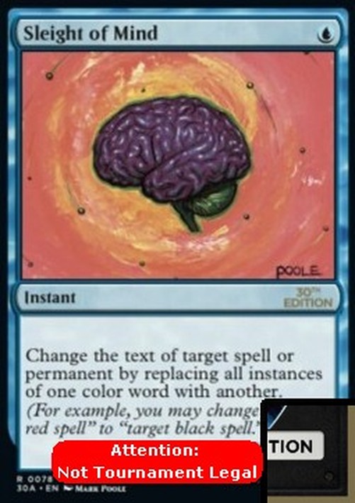 Magic: The Gathering Sleight of Mind (V.1)