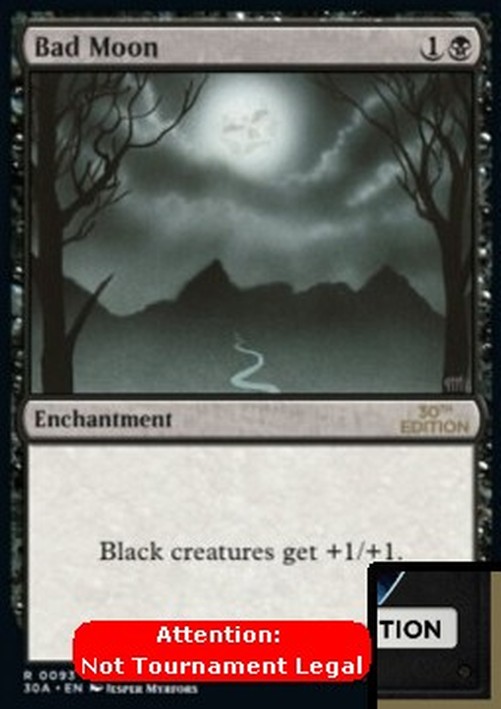 Magic: The Gathering Bad Moon (V.1)