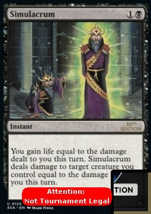 Magic: The Gathering Simulacrum (V.1)