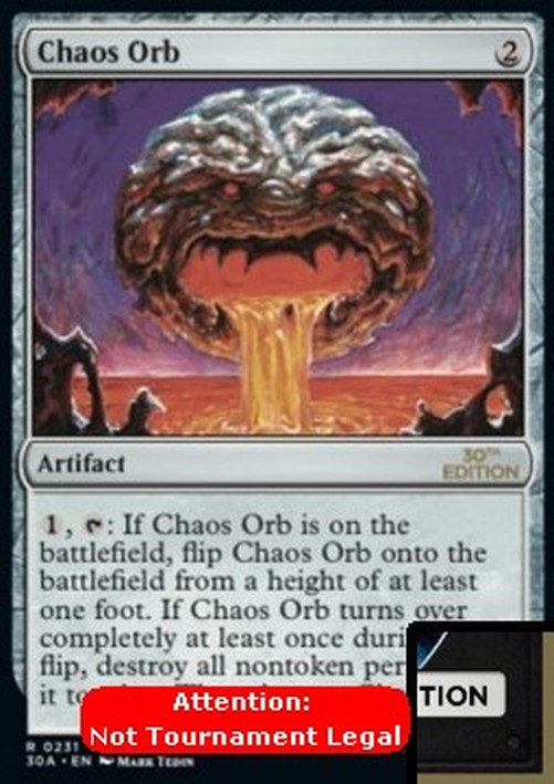 Magic: The Gathering Chaos Orb (V.1)