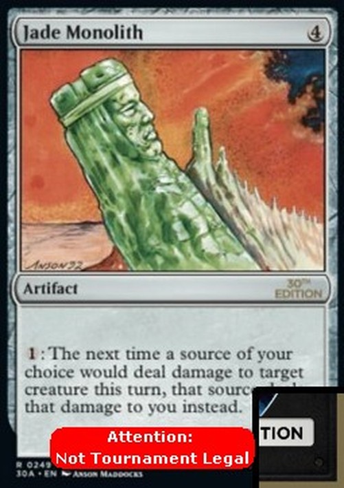 Magic: The Gathering Jade Monolith (V.1)