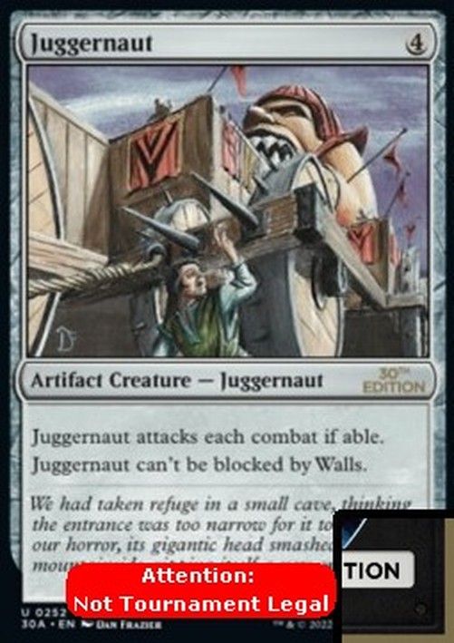 Magic: The Gathering Juggernaut (V.1)
