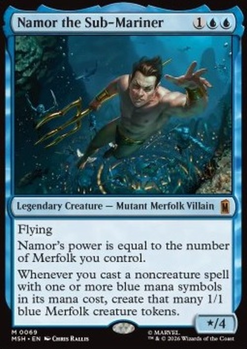 Magic: The Gathering Namor the Sub-Mariner