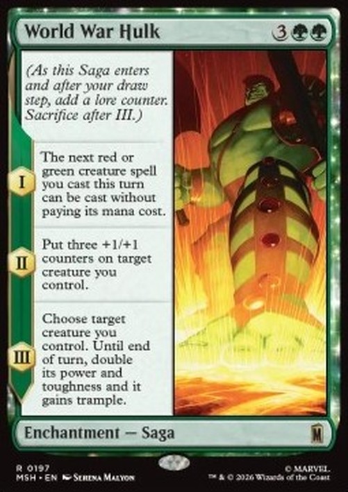 Magic: The Gathering World War Hulk