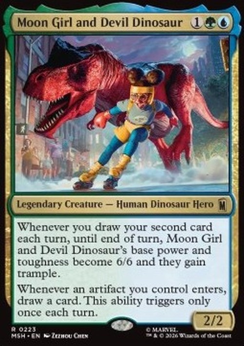 Magic: The Gathering Moon Girl and Devil Dinosaur