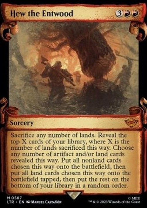 Magic: The Gathering Hew the Entwood (V.1)