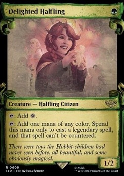 Magic: The Gathering Delighted Halfling (V.1)