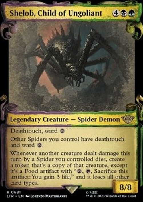Magic: The Gathering Shelob, Child of Ungoliant (V.1)