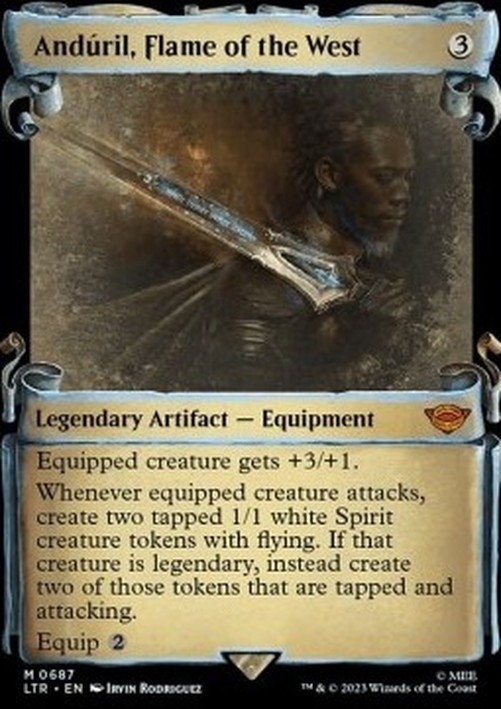 Magic: The Gathering Andúril, Flame of the West (V.1)