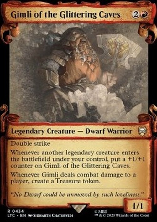 Magic: The Gathering Gimli of the Glittering Caves (V.1)