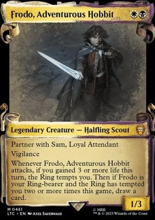 Magic: The Gathering Frodo, Adventurous Hobbit (V.1)