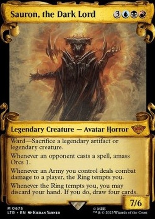 Magic: The Gathering Sauron, the Dark Lord (V.1)