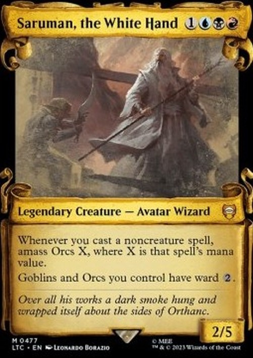 Magic: The Gathering Saruman, the White Hand (V.1)