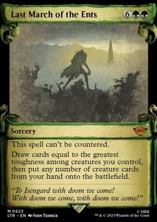 Magic: The Gathering Last March of the Ents (V.1)