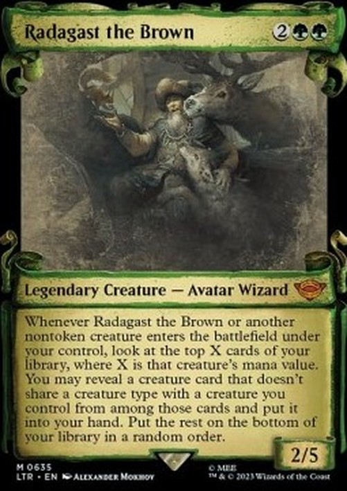 Magic: The Gathering Radagast the Brown (V.1)