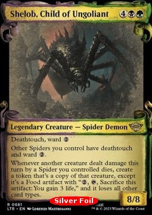 Magic: The Gathering Shelob, Child of Ungoliant (V.2)