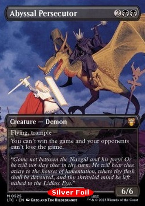 Magic: The Gathering Abyssal Persecutor (V.2)