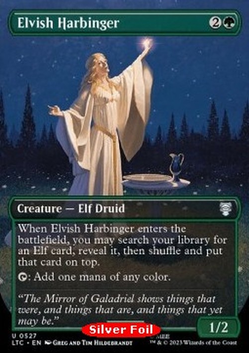 Magic: The Gathering Elvish Harbinger (V.2)