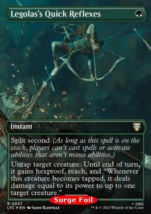 Magic: The Gathering Legolas's Quick Reflexes (V.2)