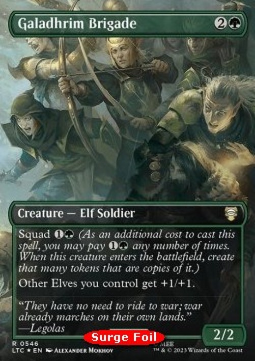 Magic: The Gathering Galadhrim Brigade (V.2)