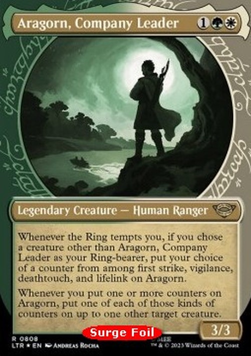 Magic: The Gathering Aragorn, Company Leader (V.3)