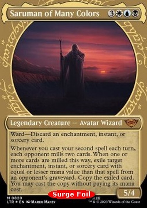 Magic: The Gathering Saruman of Many Colors (V.4)