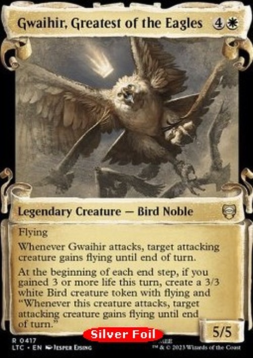 Magic: The Gathering Gwaihir, Greatest of the Eagles (V.2)