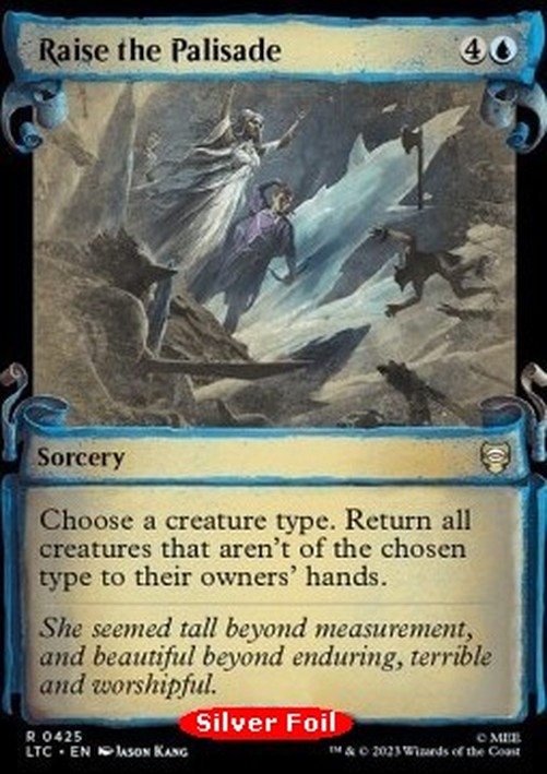 Magic: The Gathering Raise the Palisade (V.2)