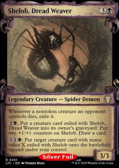 Magic: The Gathering Shelob, Dread Weaver (V.2)