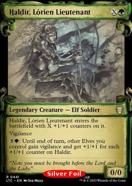 Magic: The Gathering Haldir, Lórien Lieutenant (V.2)