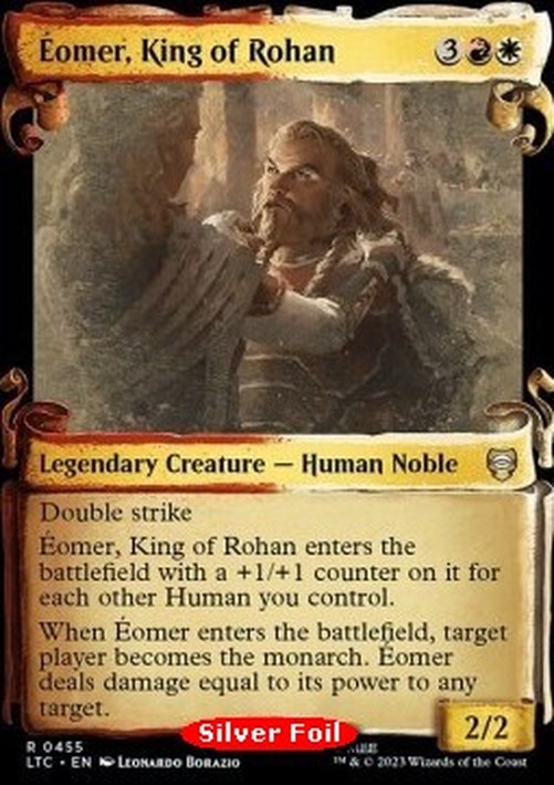 Magic: The Gathering Éomer, King of Rohan (V.2)
