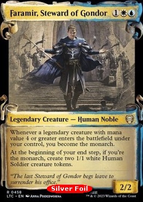 Magic: The Gathering Faramir, Steward of Gondor (V.2)