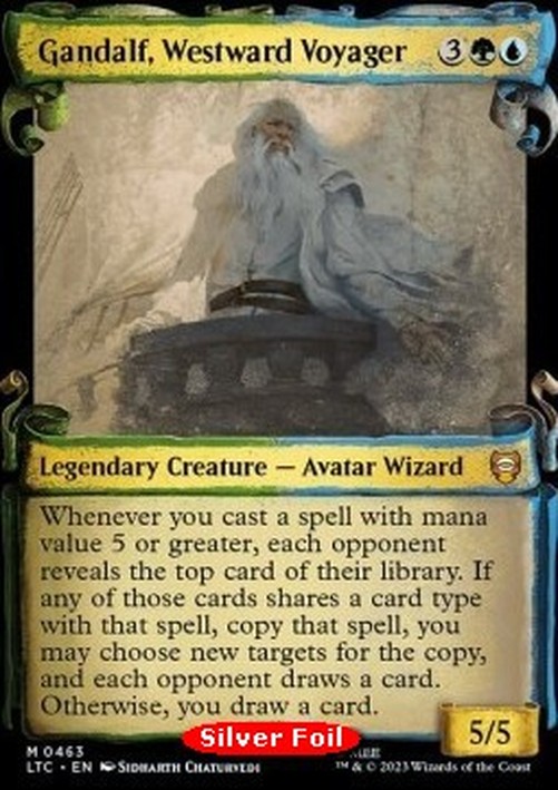 Magic: The Gathering Gandalf, Westward Voyager (V.2)