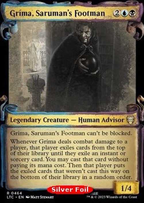 Magic: The Gathering Gríma, Saruman's Footman (V.2)