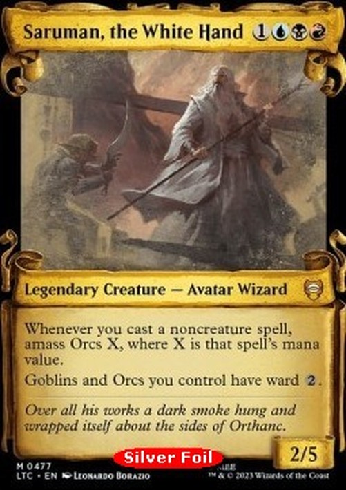 Magic: The Gathering Saruman, the White Hand (V.2)