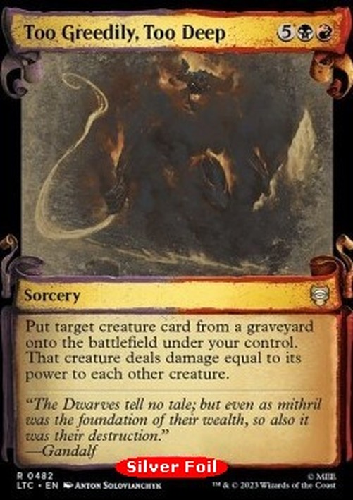 Magic: The Gathering Too Greedily, Too Deep (V.2)