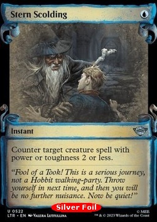 Magic: The Gathering Stern Scolding (V.2)