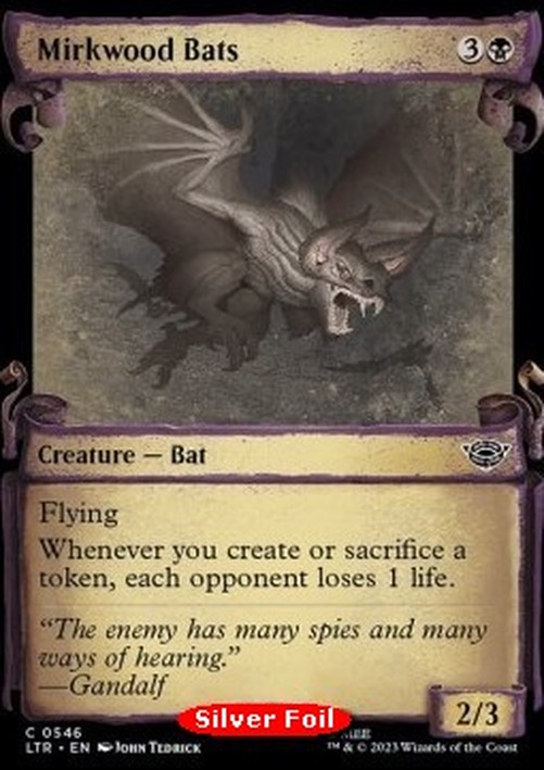 Magic: The Gathering Mirkwood Bats (V.2)